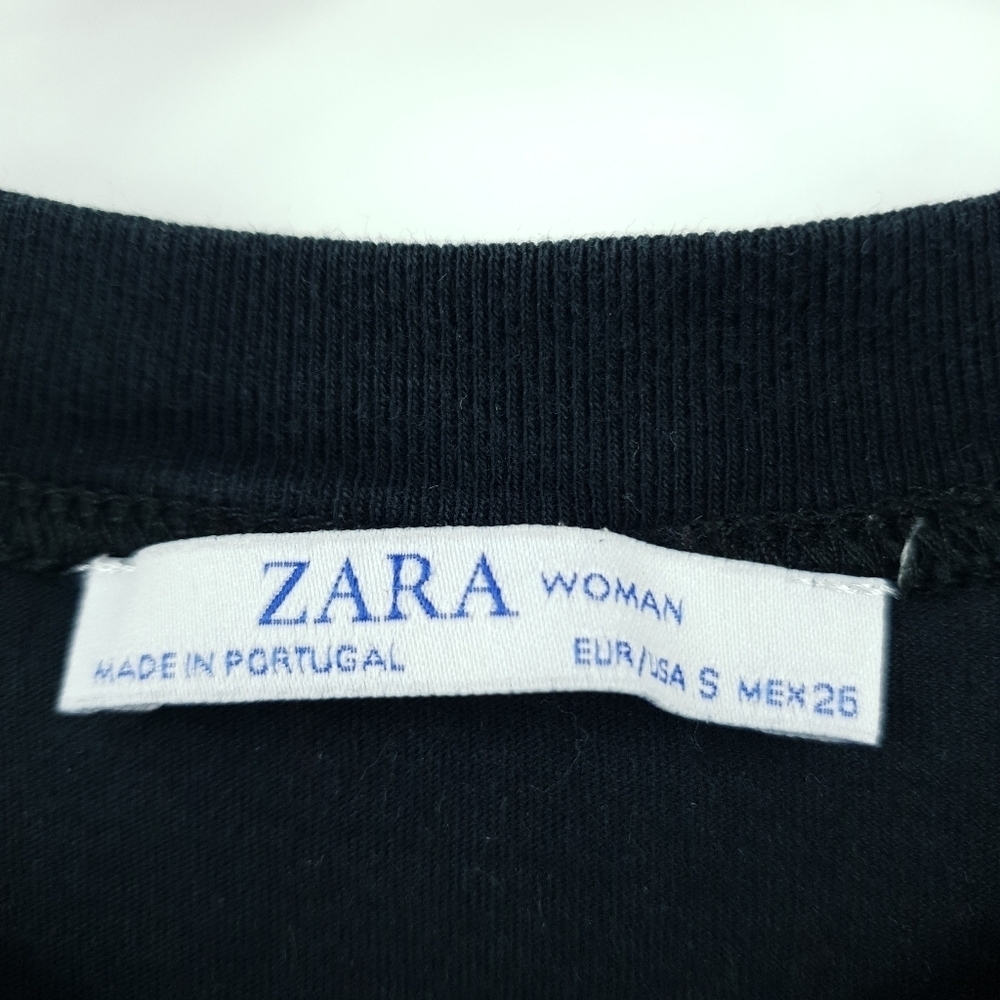 Zara Elton John The Tour World 1992-1993 Black T Shirt Women's Small Band Tee - Picture 4 of 6